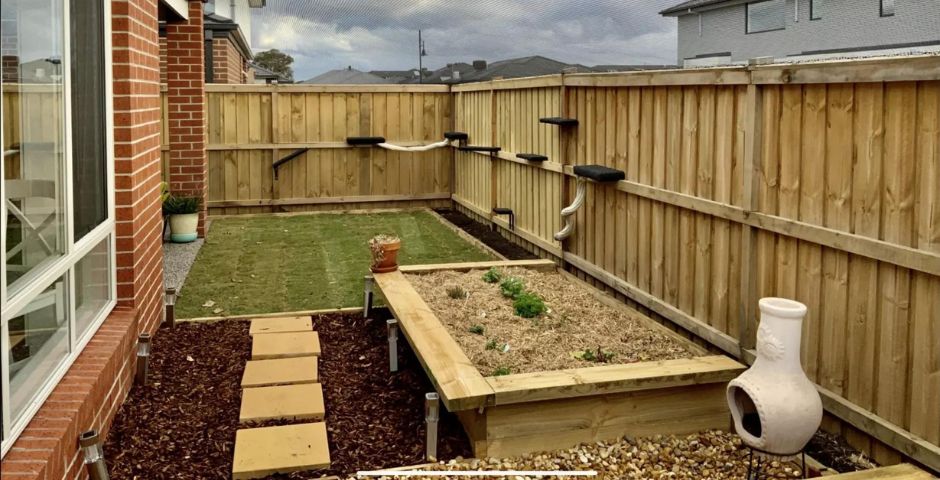 Full Backyard Catworks Enclosures 2