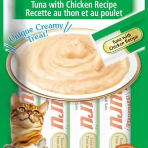 INABA CAT CHURU PUREE TUNA WITH CHICKEN 6X2oz
